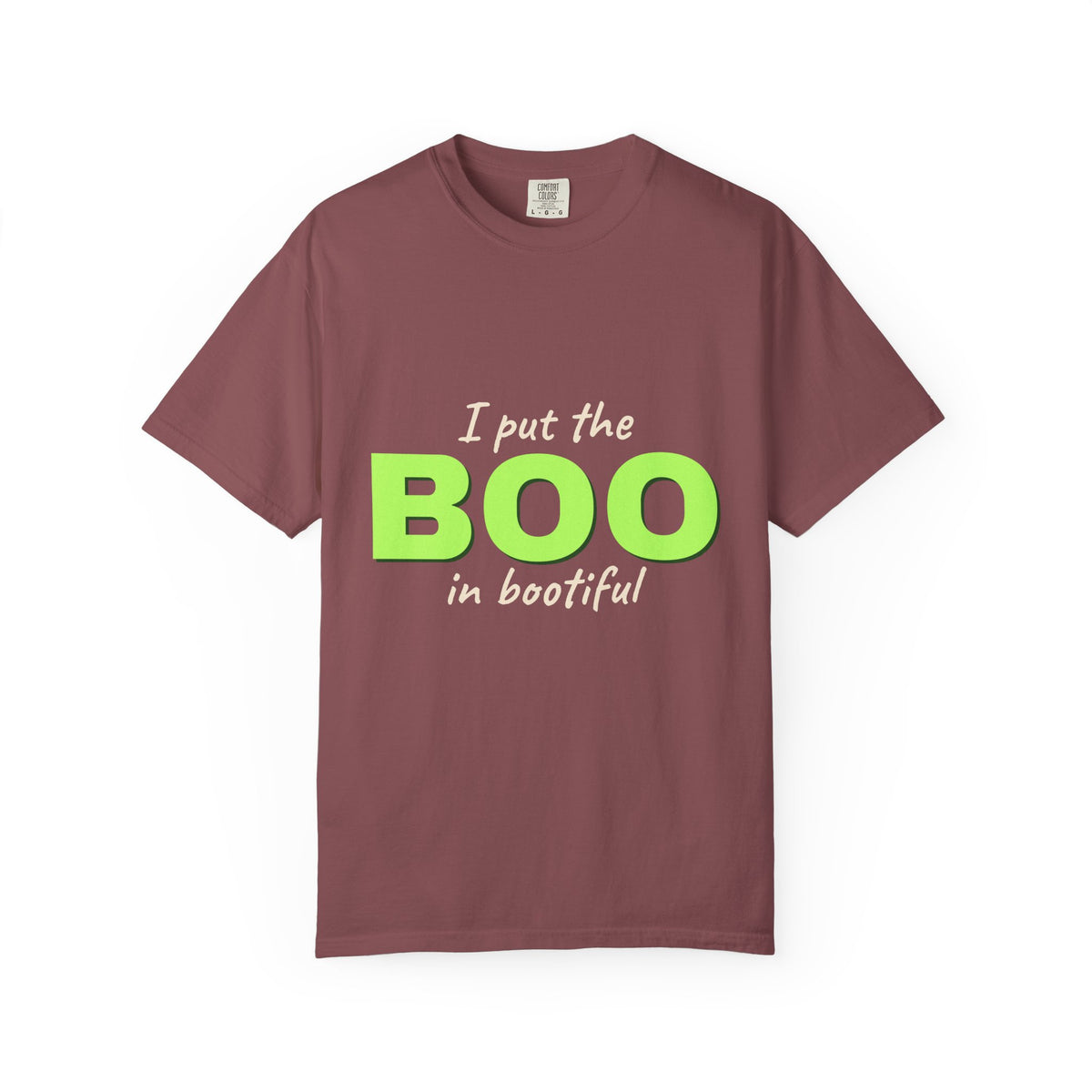 I Put the Boo in Bootiful Shirt — Funny Halloween Pun Tee