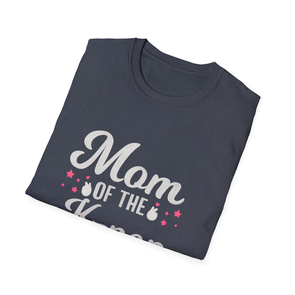 Mom of the K-pop Girl T-Shirt  Kpop Fan Tee, Cute Floral Lettering