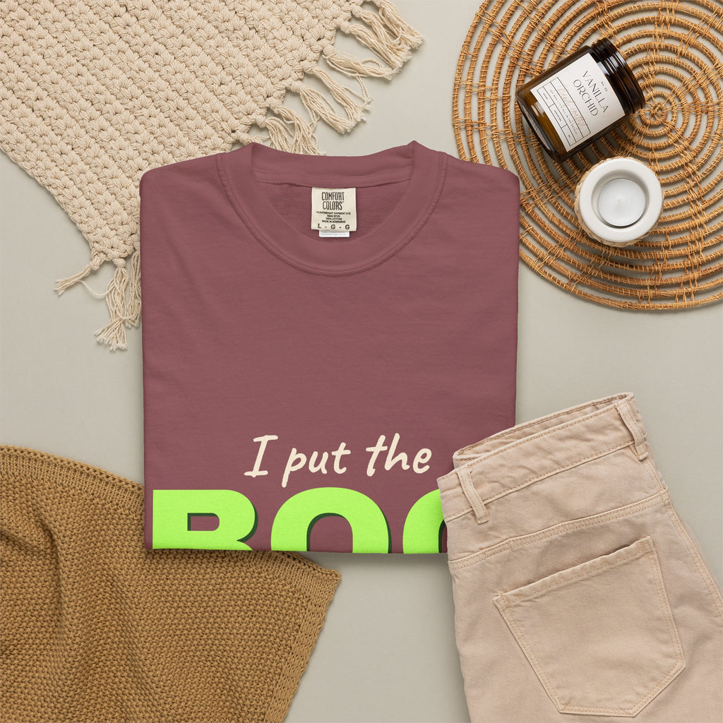 I Put the Boo in Bootiful Shirt — Funny Halloween Pun Tee