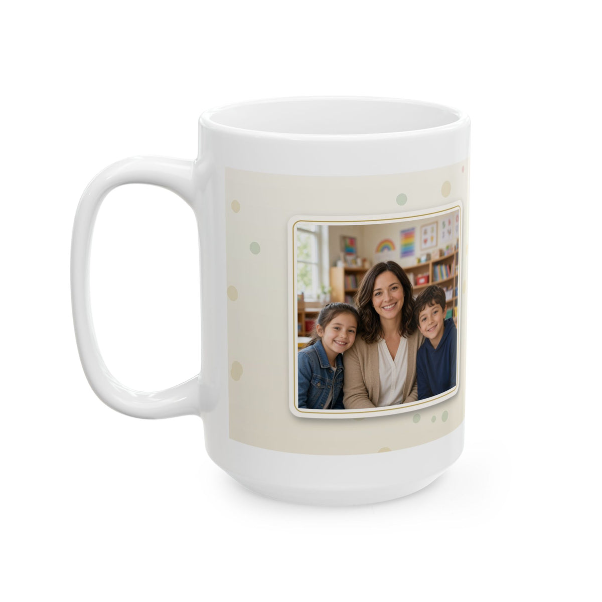 World's Best Teacher Personalized Photo Mug – Custom Teacher Gift