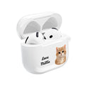 Personalized AirPod Case – "Love Millie" Cute Kitten/Dog Protective Case