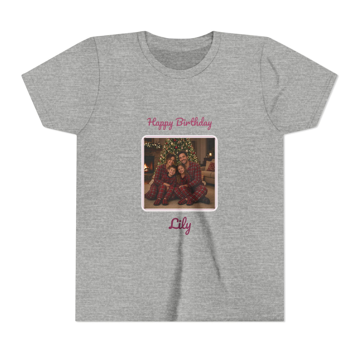 Birthday Girl Youth Tee — Floral Daisy Kids Birthday Shirt