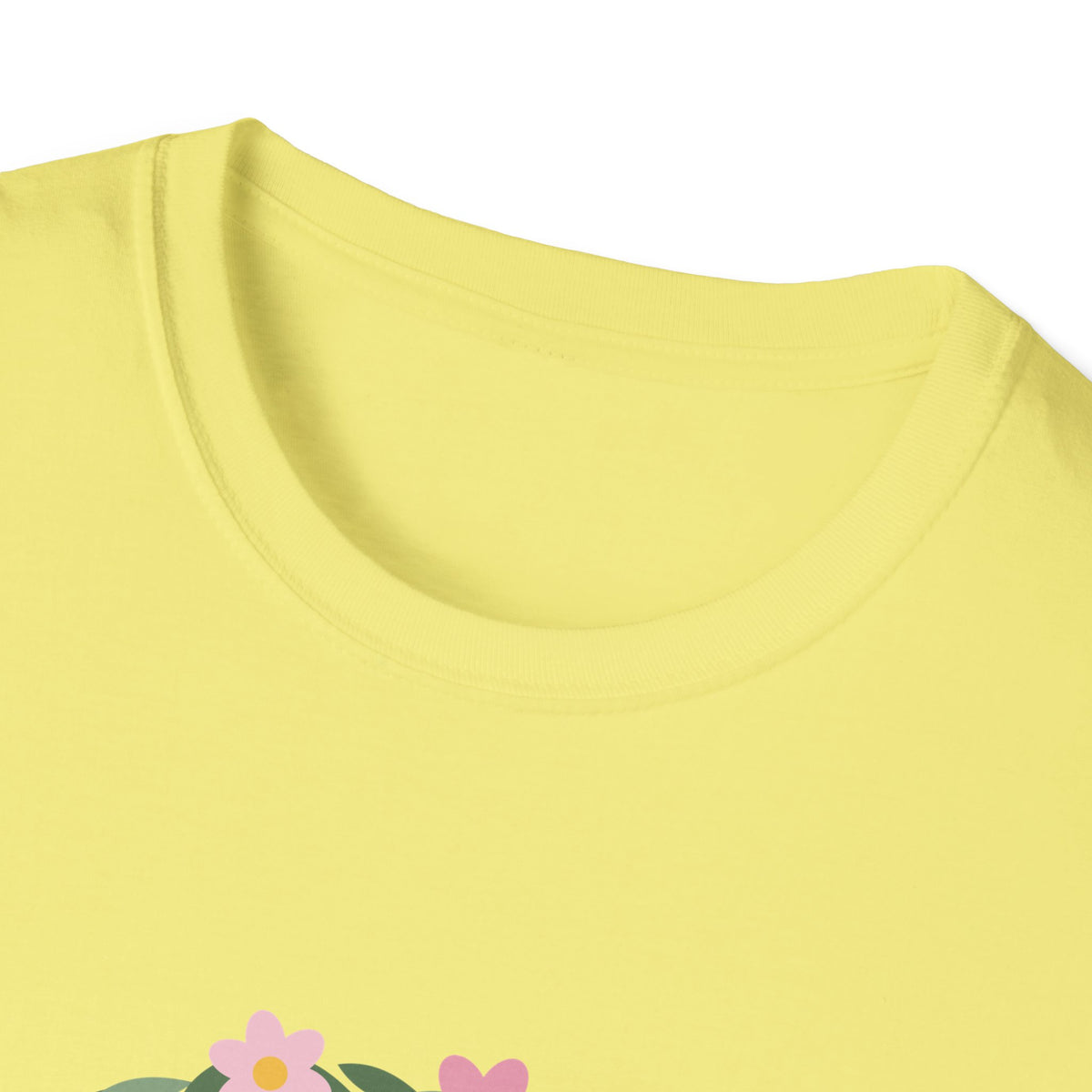 Blessed Mama Floral Wreath Tee — Christian Mom T-Shirt, Mother's Day Gift