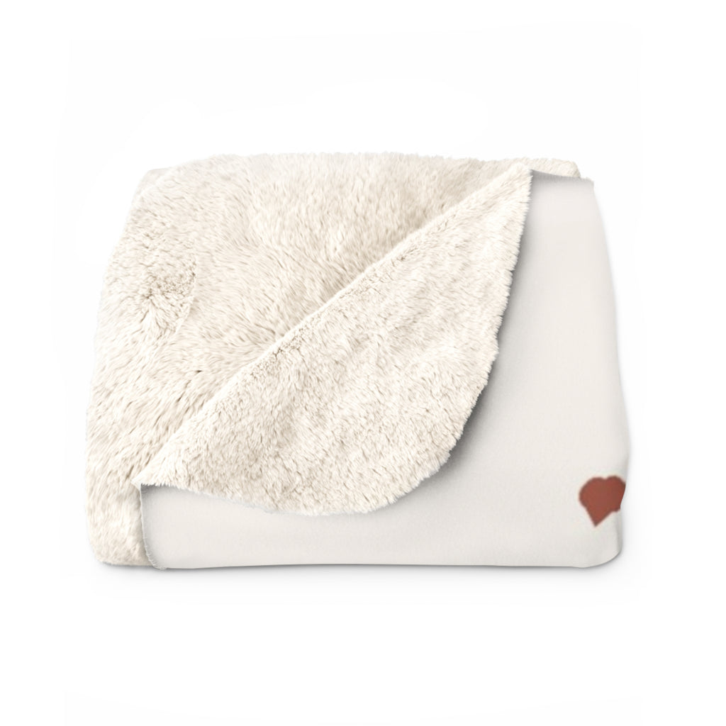 Happy Anniversary Personalized Photo Blanket – Custom Couple Sherpa Throw