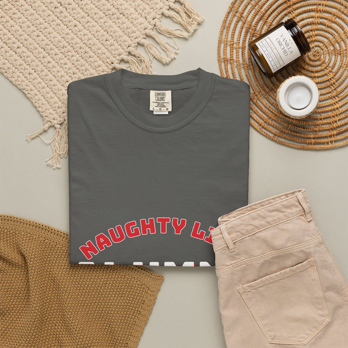 Naughty List Alumni Shirt — Funny Christmas Tee for Adults