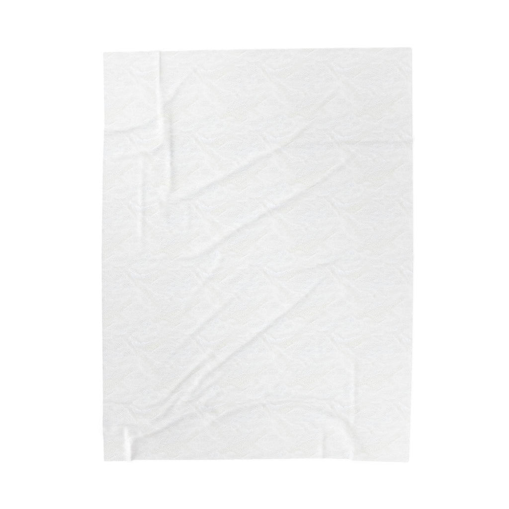 Give Thanks Velveteen Plush Blanket — Autumn Leaves Thanksgiving Throw