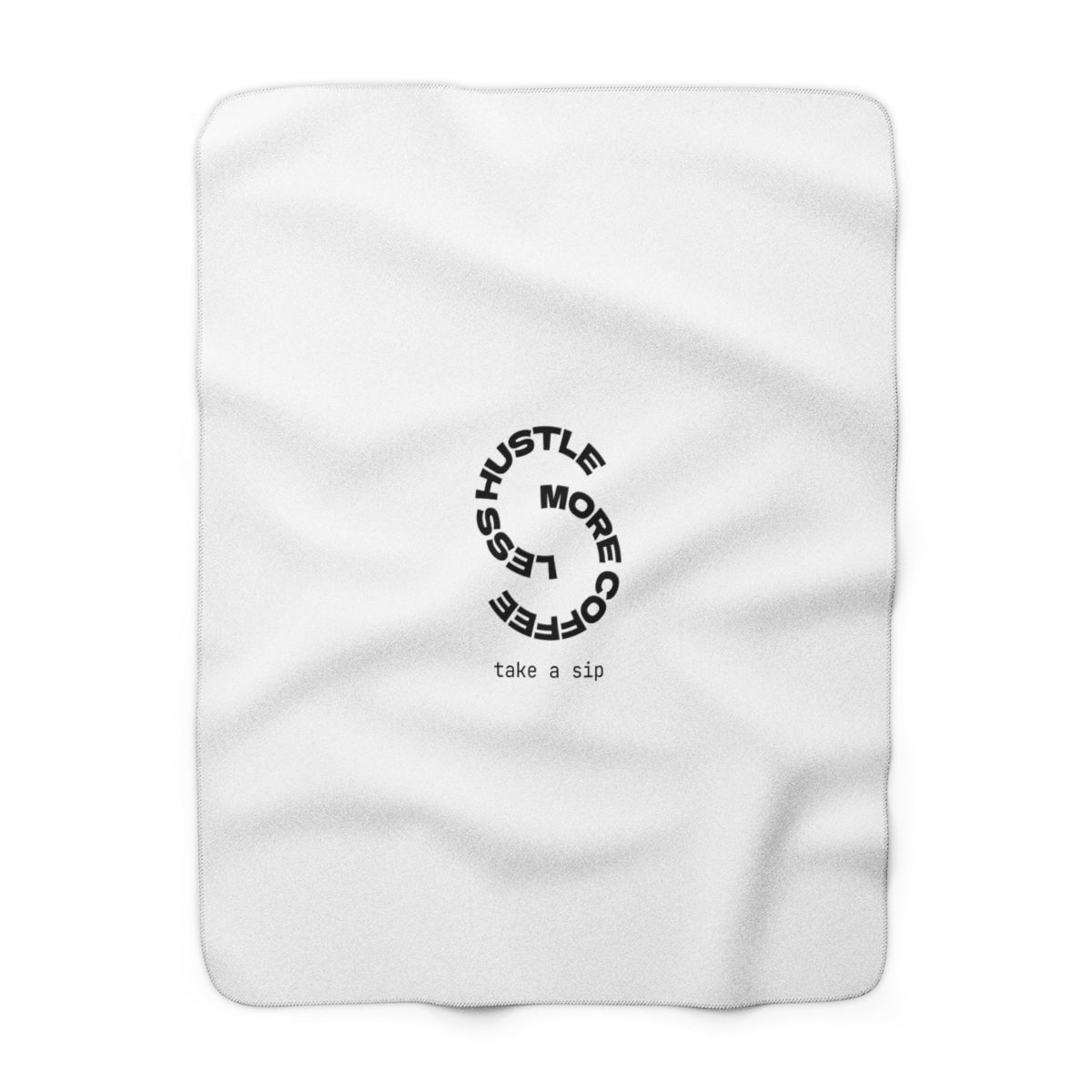 Sherpa Fleece Blanket - front