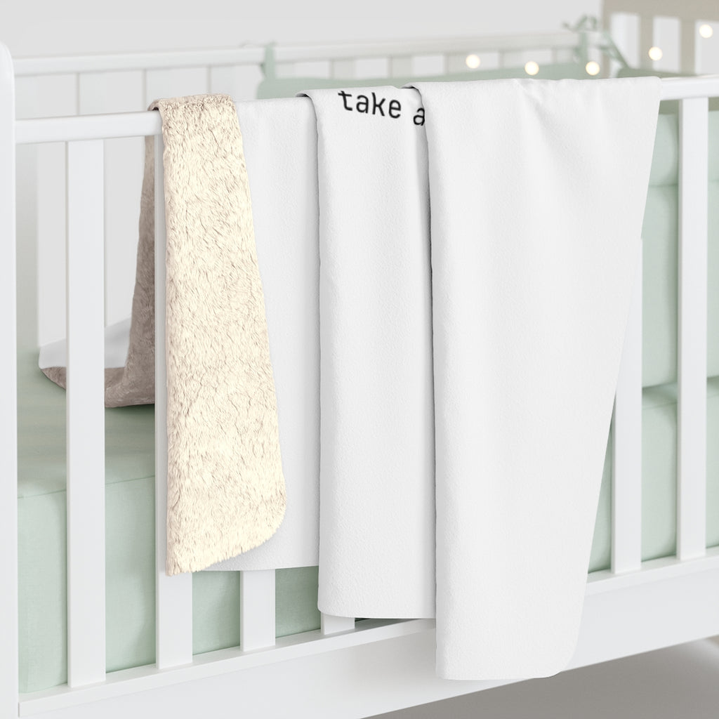 Sherpa Fleece Blanket - lifestyle 2
